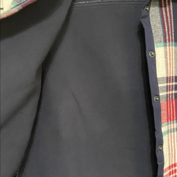 Orvis  Plaid Flannel Fleece Lined Shirt Jacket Size M - Picture 5 of 8